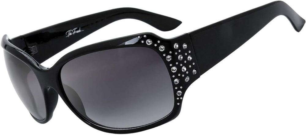 The Fresh Trendy Classic Women Hot Fashion Rhinestones Sunglasses with Gift Box The Fresh Store-AMA