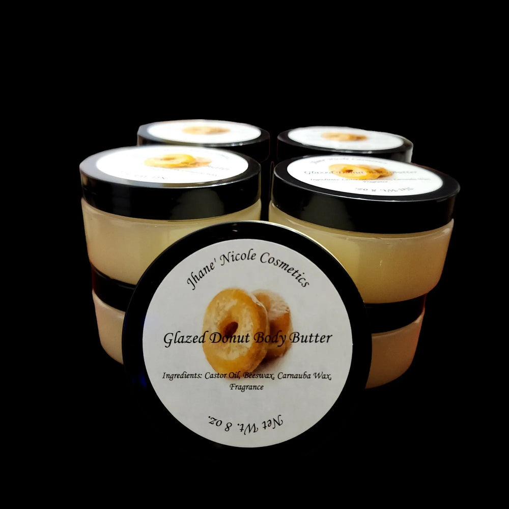 Jhane' Nicole Cosmetics' Glazed Donut Body Butter for Dry and Sensitive Skin Jhane' Nicole Cosmetics