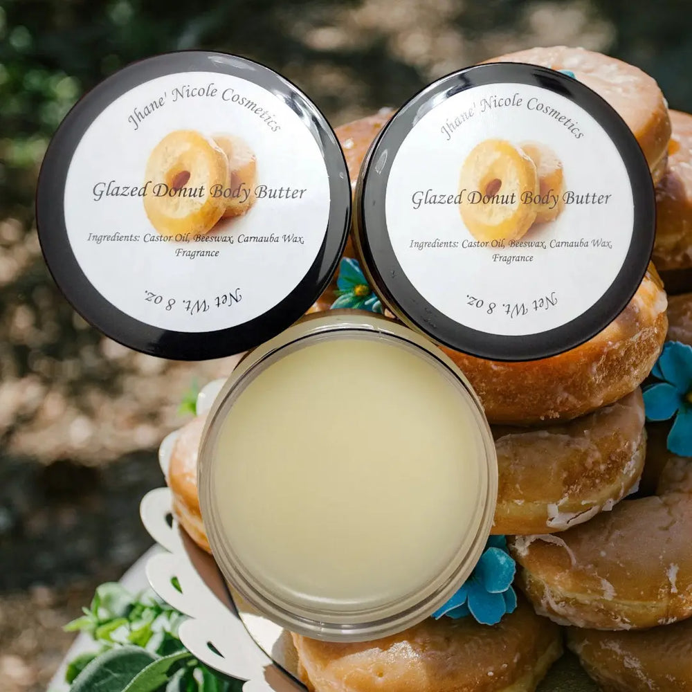 Jhane' Nicole Cosmetics' Glazed Donut Body Butter for Dry and Sensitive Skin Jhane' Nicole Cosmetics