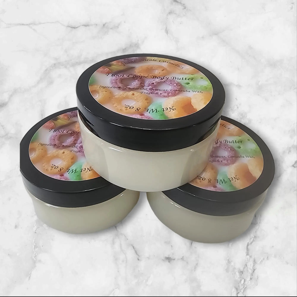 Jhane' Nicole Cosmetics' Froot Loopz Body Butter for Dry and Sensitive Skin Jhane' Nicole Cosmetics