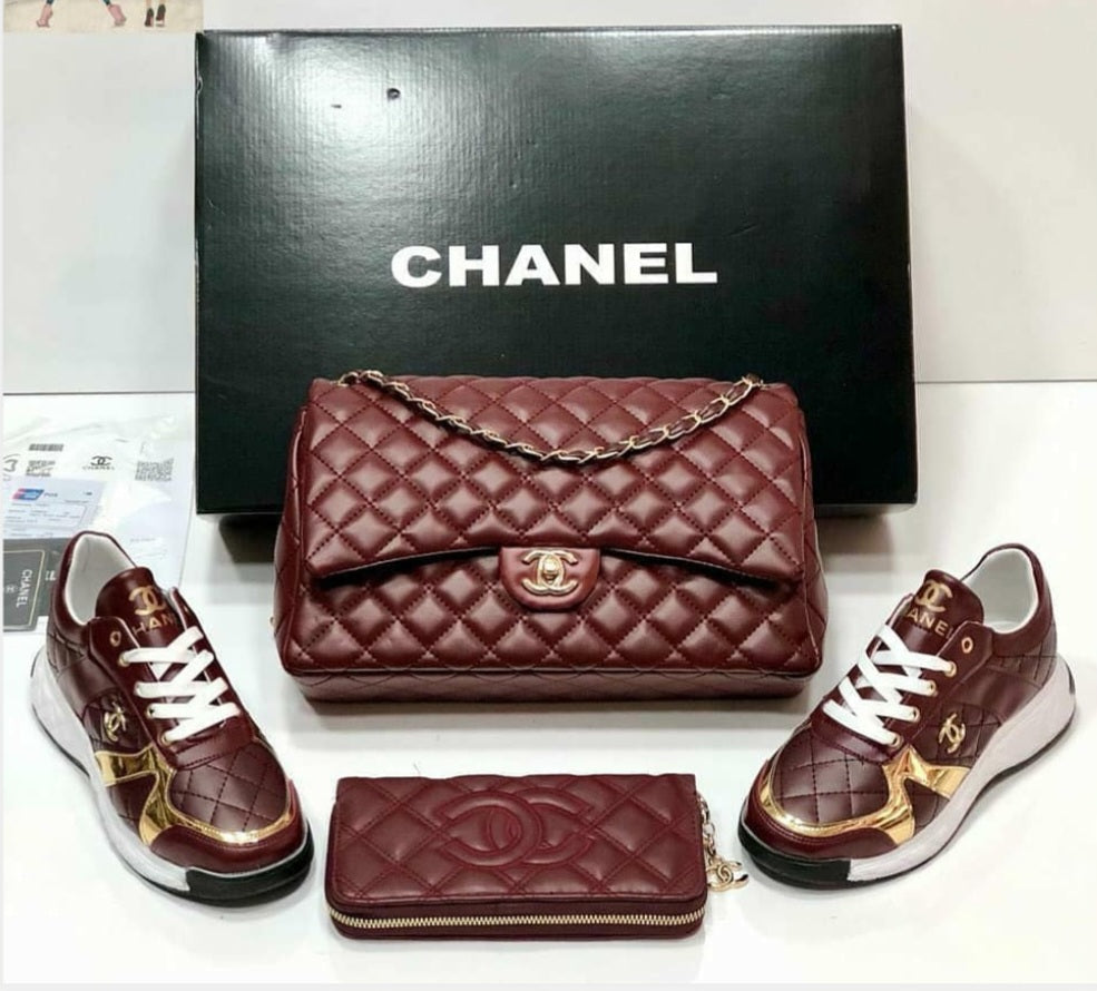 CHN Sneakers and Handbag Set Hatim Collection