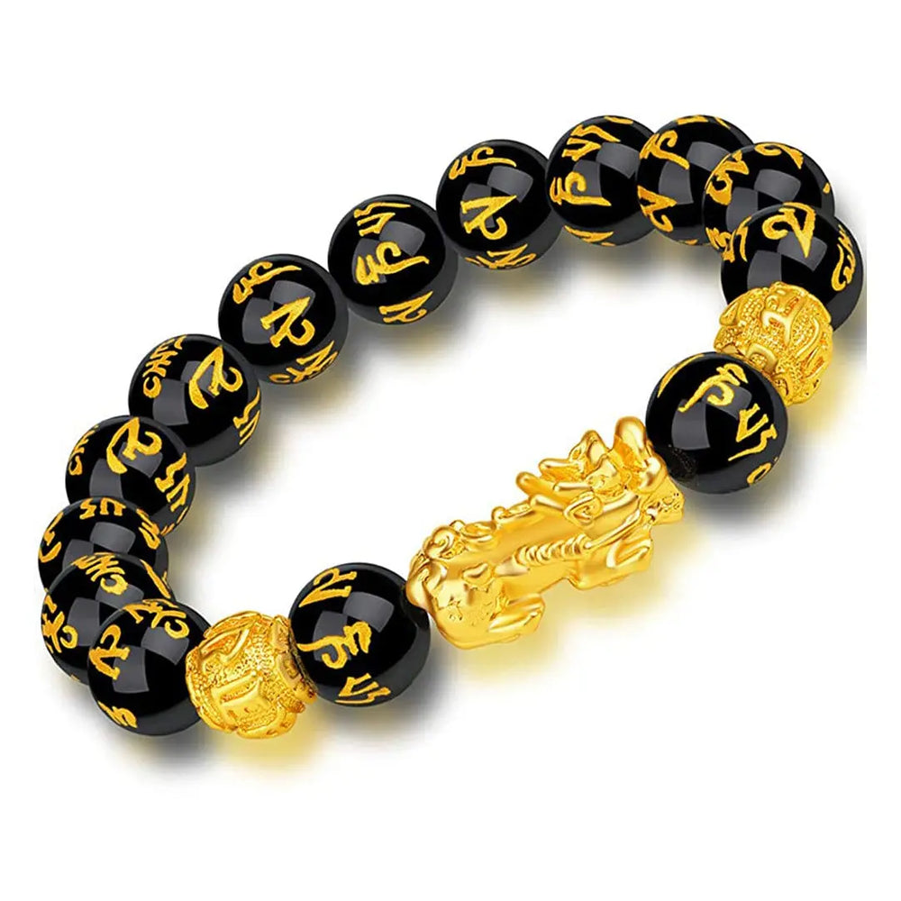 Black Obsidian Wealth Bracelet Jhane' Nicole Cosmetics